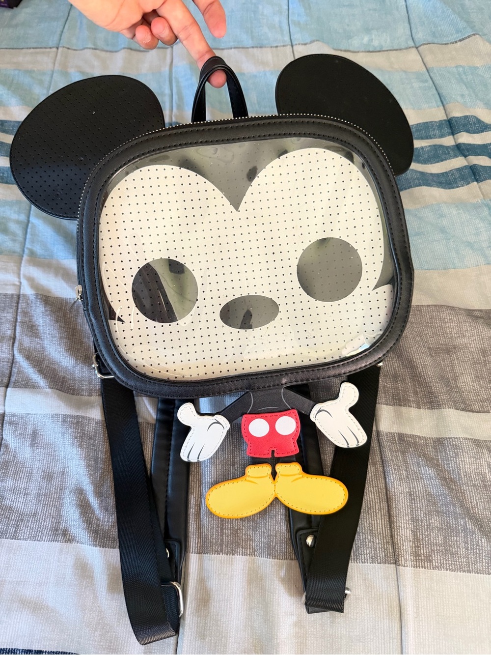 Disney Mickey Mouse Funko Pop! by Loungefly Pin Collector Mini Backpack